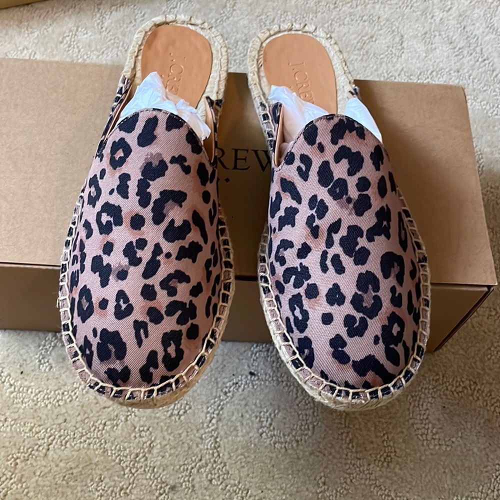 Jcrew Printed Espadrille Mules